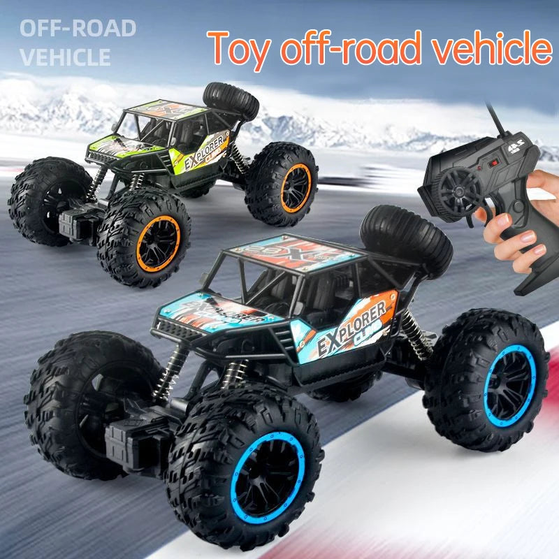 Remote Control Vehicle Toys Off-road Four-wheel Drive RC Climbing Car Toys Outdoor Vehicle Toy Gifts for Kids Boys