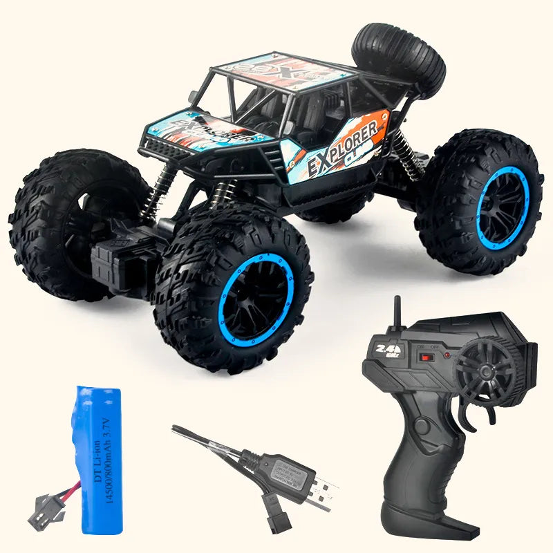 Remote Control Vehicle Toys Off-road Four-wheel Drive RC Climbing Car Toys Outdoor Vehicle Toy Gifts for Kids Boys