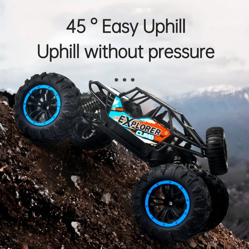 Remote Control Vehicle Toys Off-road Four-wheel Drive RC Climbing Car Toys Outdoor Vehicle Toy Gifts for Kids Boys